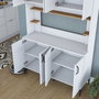 Hanah Home Gabinete Multipropósito JE176 - 3291 Blanco y Nuez